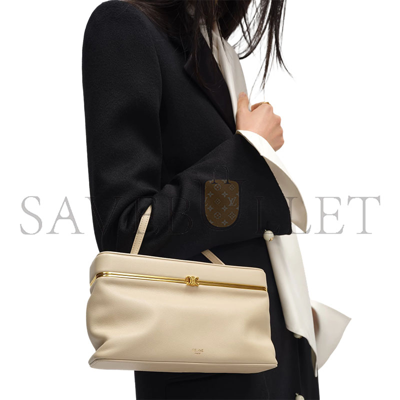 Ce1i*e RECTANGLE IN S*pPLE CALFSKIN 123702J75.02EZ (24.5*14*6cm)